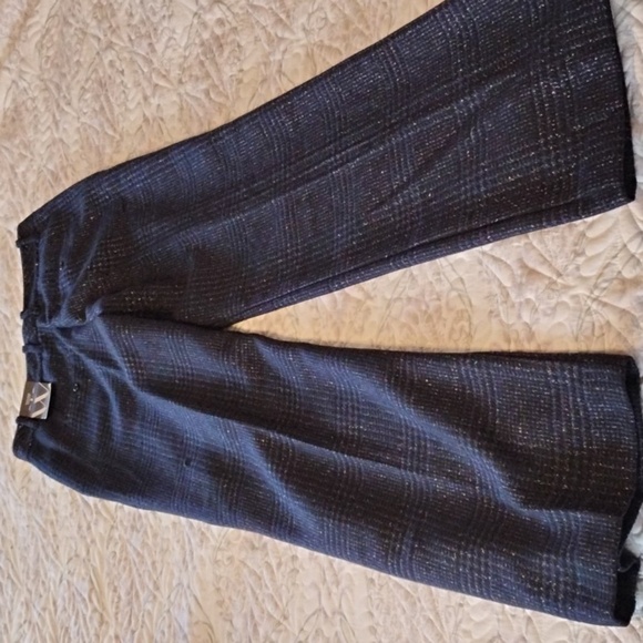 Worthington Woman's Blue/Black High Rise Trousers, Size: 2, NWT - Picture 9 of 11